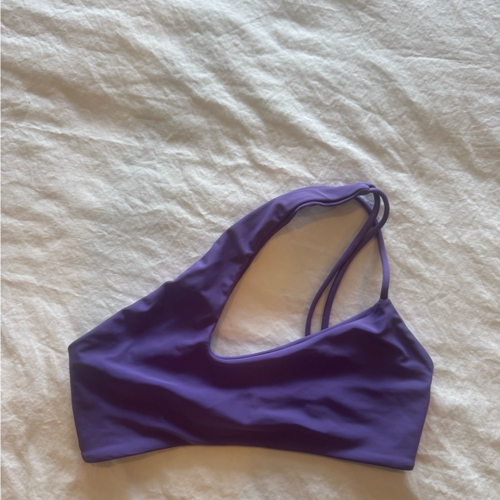 Mikoh Purple Bikini Top with Classic Design